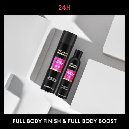 TRESemmé Amplified Volume Finishing Hairspray & Root Boost Spray – 24H Lift, Volumizing Hair Products (8.9 oz, Pack of 2) Avelisse