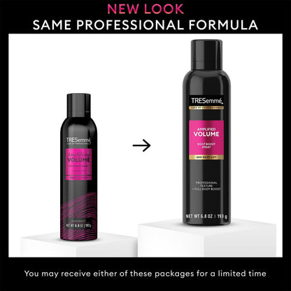 TRESemmé Amplified Volume Finishing Hairspray & Root Boost Spray – 24H Lift, Volumizing Hair Products (8.9 oz, Pack of 2) Avelisse