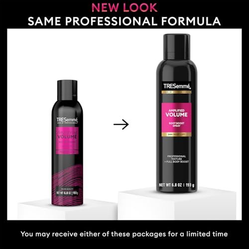TRESemmé Amplified Volume Finishing Hairspray & Root Boost Spray – 24H Lift, Volumizing Hair Products (8.9 oz, Pack of 2) Avelisse