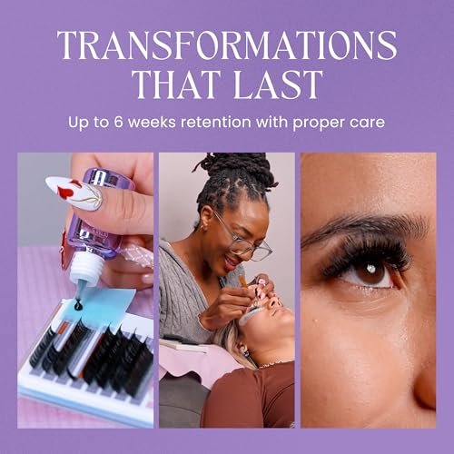LivBay Locked & Loaded Professional Lash Adhesive – 1-Second Dry, 6-Week Retention, Thin Viscosity Eyelash Extension Glue (5ml) Avelisse
