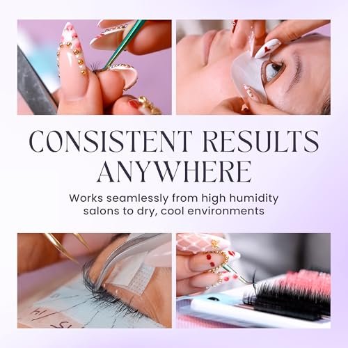 LivBay Locked & Loaded Professional Lash Adhesive – 1-Second Dry, 6-Week Retention, Thin Viscosity Eyelash Extension Glue (5ml) Avelisse