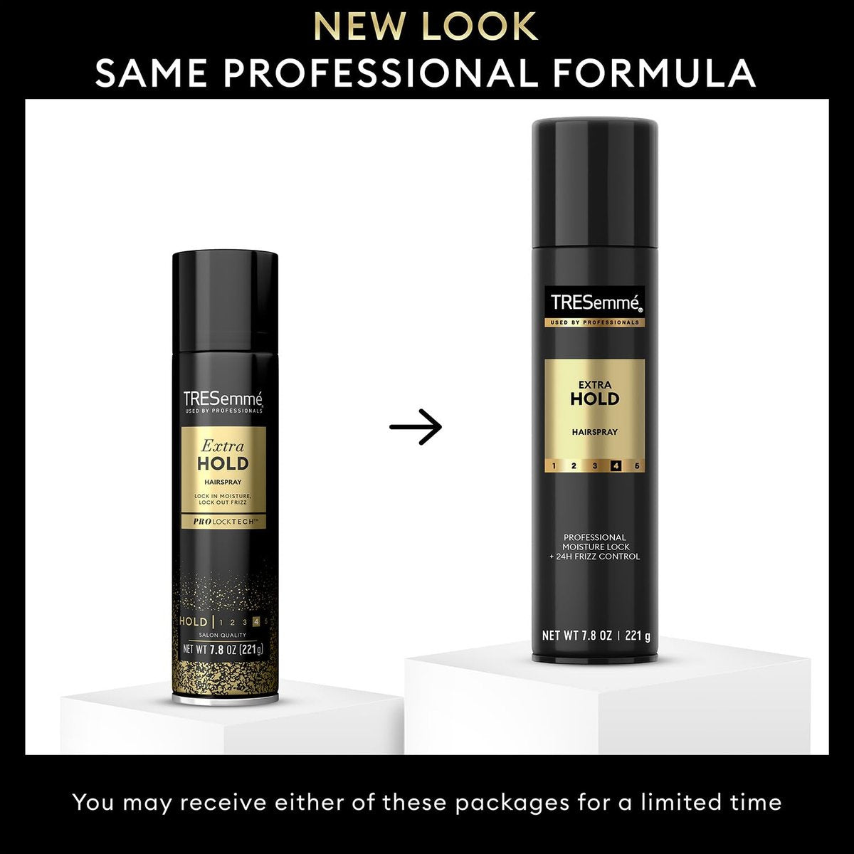 TRESemmé Extra Hold Hairspray & Shaping Mousse Bundle – 24H Touchable Hold & Volume + Frizz Control Avelisse