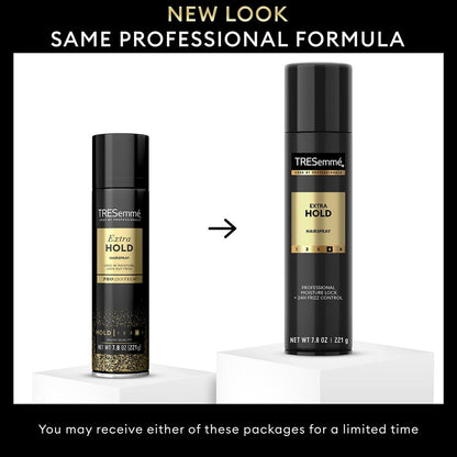 TRESemmé Extra Hold Hairspray & Shaping Mousse Bundle – 24H Touchable Hold & Volume + Frizz Control Avelisse