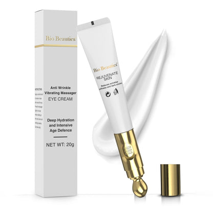 Retinol Under Eye Cream with Electric Massager - Hydrating Anti-Aging Eye Cream to Reduce Dark Circles, Wrinkles & Puffiness for Men & Women Avelisse