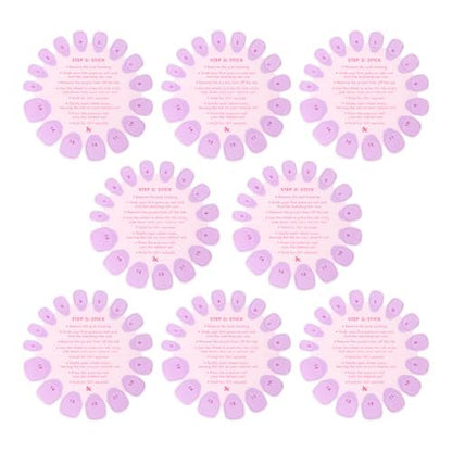 Super Stick Mani Adhesive Tabs Set - No Glue Needed, Non-Toxic, 7-Day Wear for Olive & June Press-On Nails