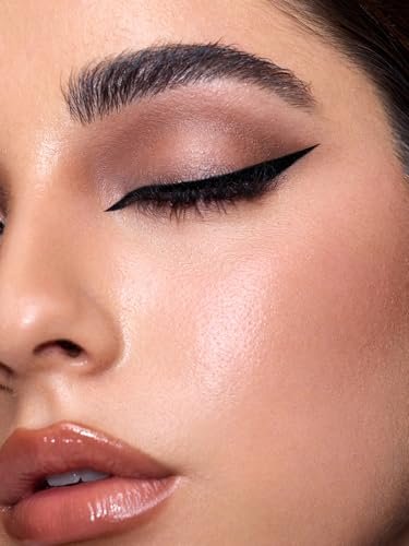SHEGLAM Oh So Rich Matte Eyeliner - Waterproof, Smudgeproof, Longwearing Liquid Eyeliner - Black - görsel 8