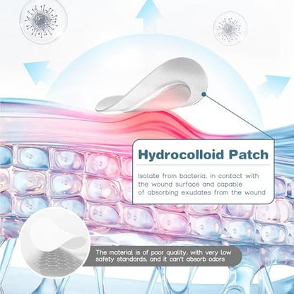 VENROCK Pimple Patches for Face – 48 Count Hydrocolloid Acne Treatment with Cute Pet Shapes, Salicylic Acid, Tea Tree Oil & Centella Asiatica – Fun Acne Spot Stickers for Kids & Adults