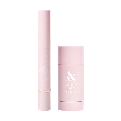 Olive & June Cuticle Hydration Set – Mini Cuticle Serum + Nourishing Balm with Hyaluronic Acid & Meadowfoam – Vegan & Cruelty-Free Nail Care Duo, Fragrance-Free, Dermatologist-Tested Avelisse