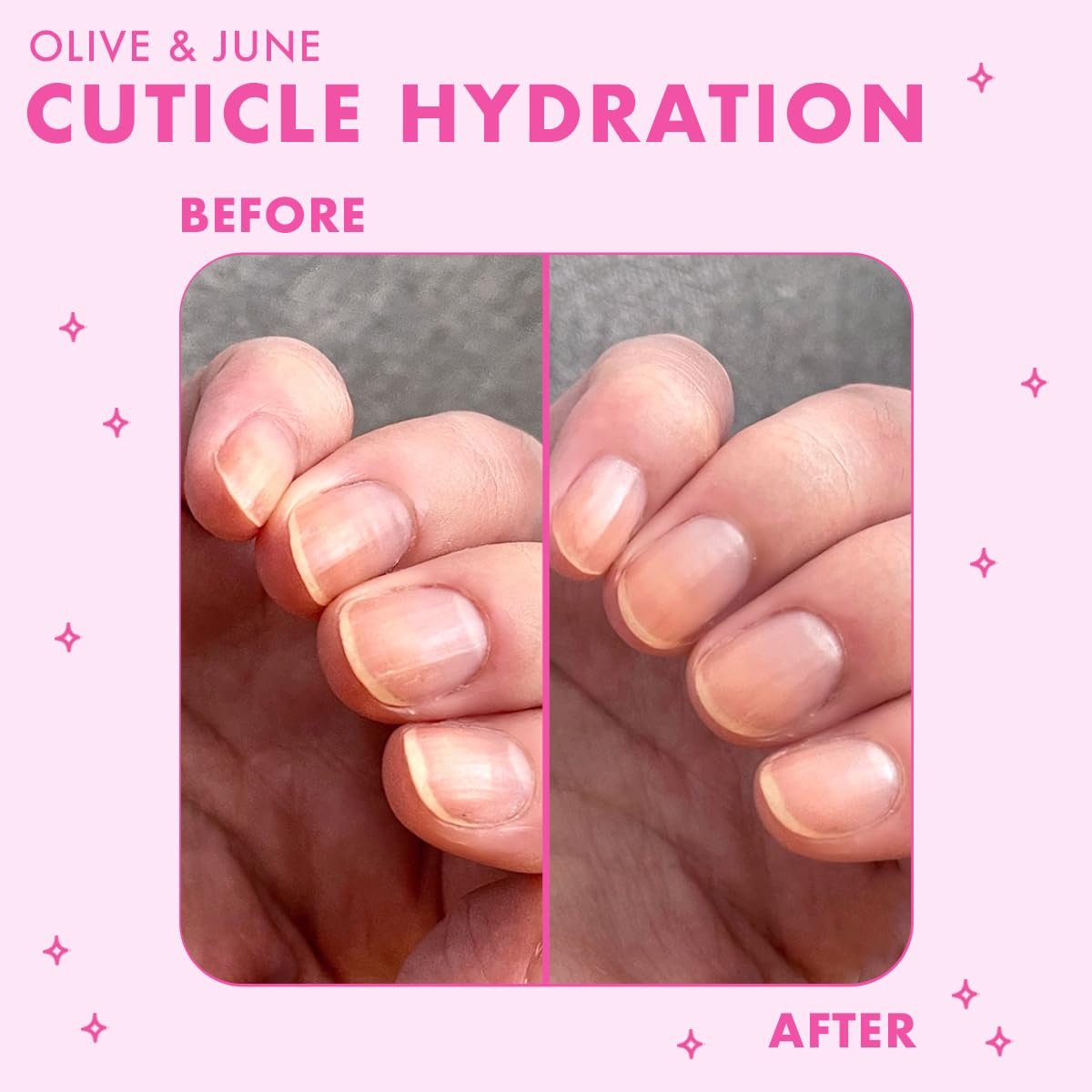 Olive & June Cuticle Hydration Set – Mini Cuticle Serum + Nourishing Balm with Hyaluronic Acid & Meadowfoam – Vegan & Cruelty-Free Nail Care Duo, Fragrance-Free, Dermatologist-Tested Avelisse