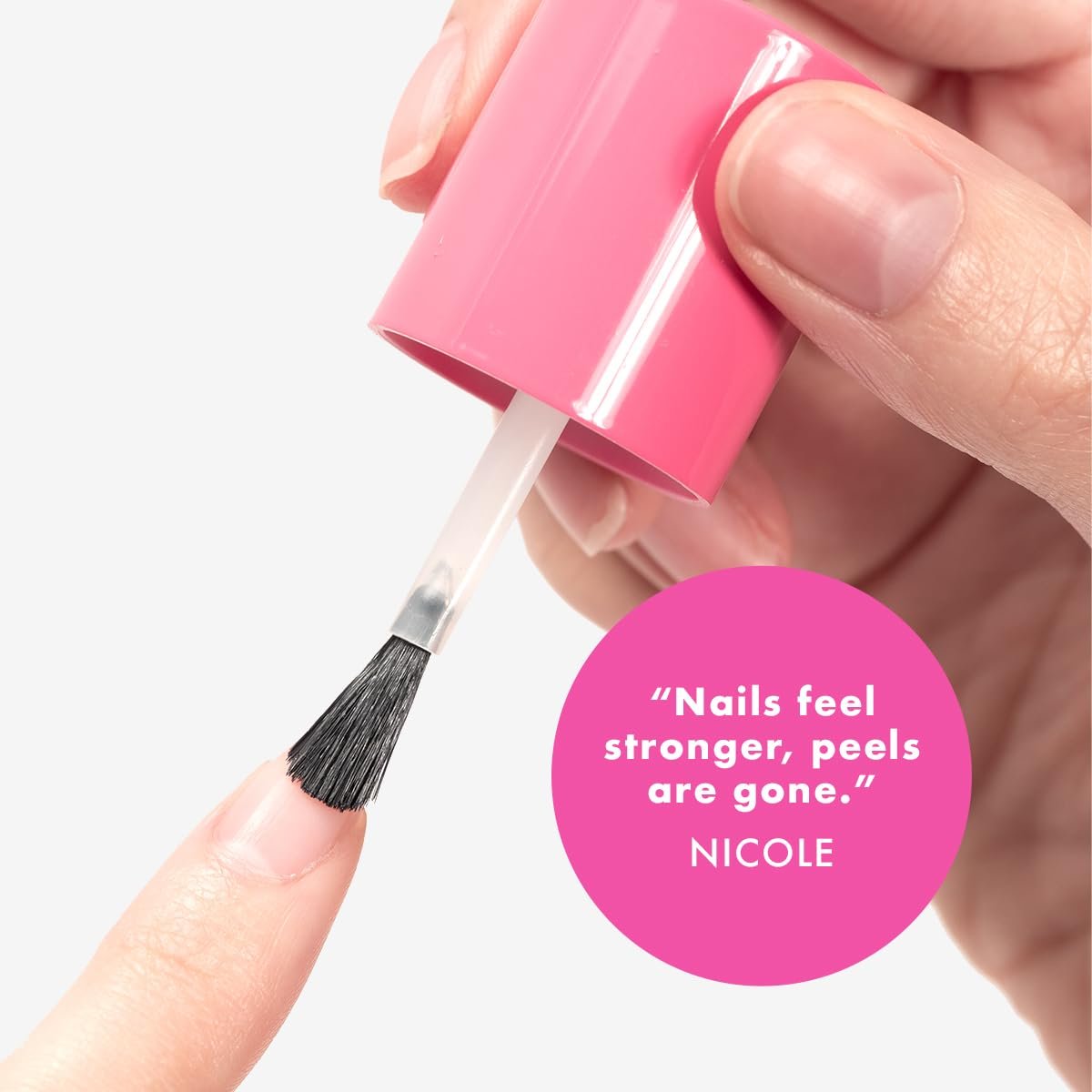 Olive & June Advanced Nail Strengthener – Powerful Treatment for Stronger, Longer Nails, Vegan & Cruelty-Free, 0.45 fl oz Avelisse