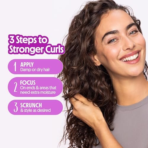 Not Your Mother's Curl Talk Strengthening Oil (2-Pack) - 3.3 fl oz Each - Nourishing Frizz Control & Strengthening Oil for Curls Avelisse