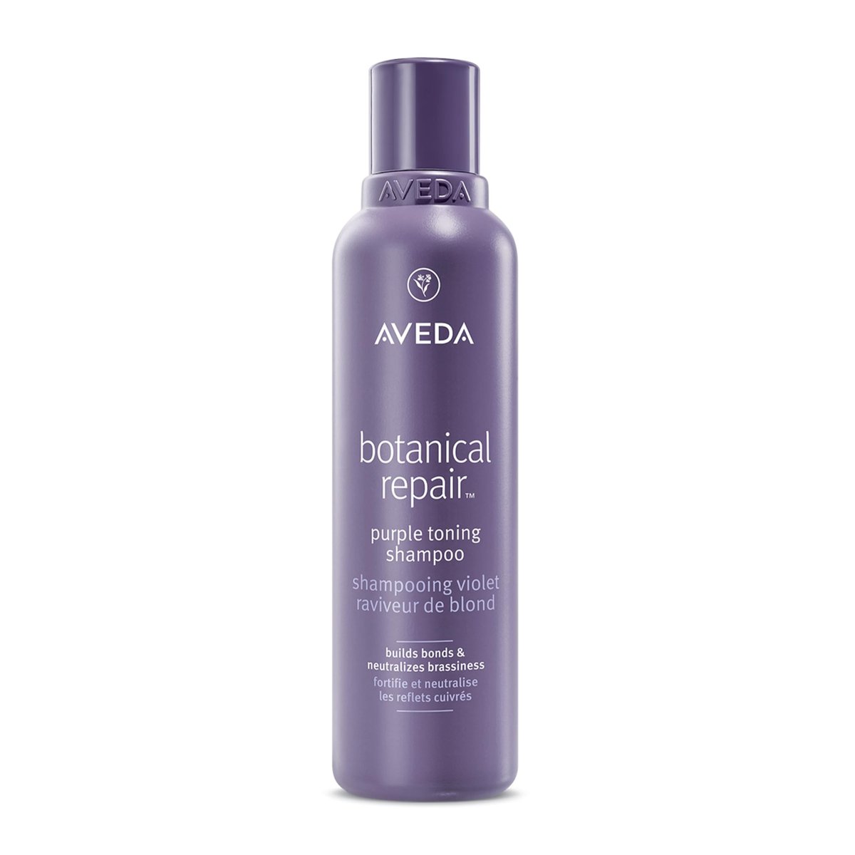 Aveda Botanical Repair Purple Toning Shampoo – Reduces Brassy Tones for Blonde, Silver & Grey Hair – Silicone Free & 96% Naturally Derived – 6.7 fl oz Avelisse