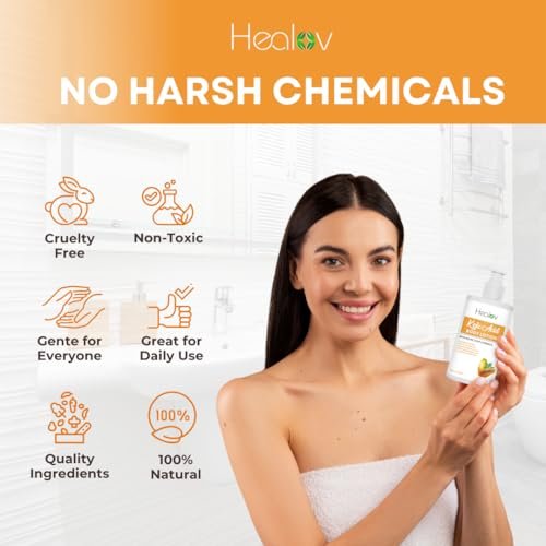 Herblov Kojic Acid Lotion – Skin Brightening Body Lotion for Age Spots, Hyperpigmentation, Intimate Areas – Dark Spot Remover, Reduces Acne Scars and Evens Tone – 10 oz - görsel 10