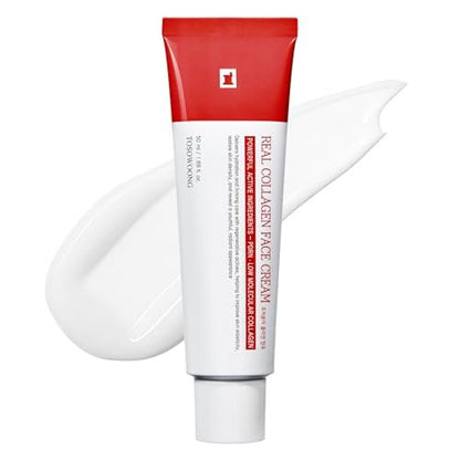 TOSOWOONG Real Collagen Face Cream – Firming & Lifting Moisturizer with Collagen & Hyaluronic Acid, Korean Skincare, 50ml Avelisse