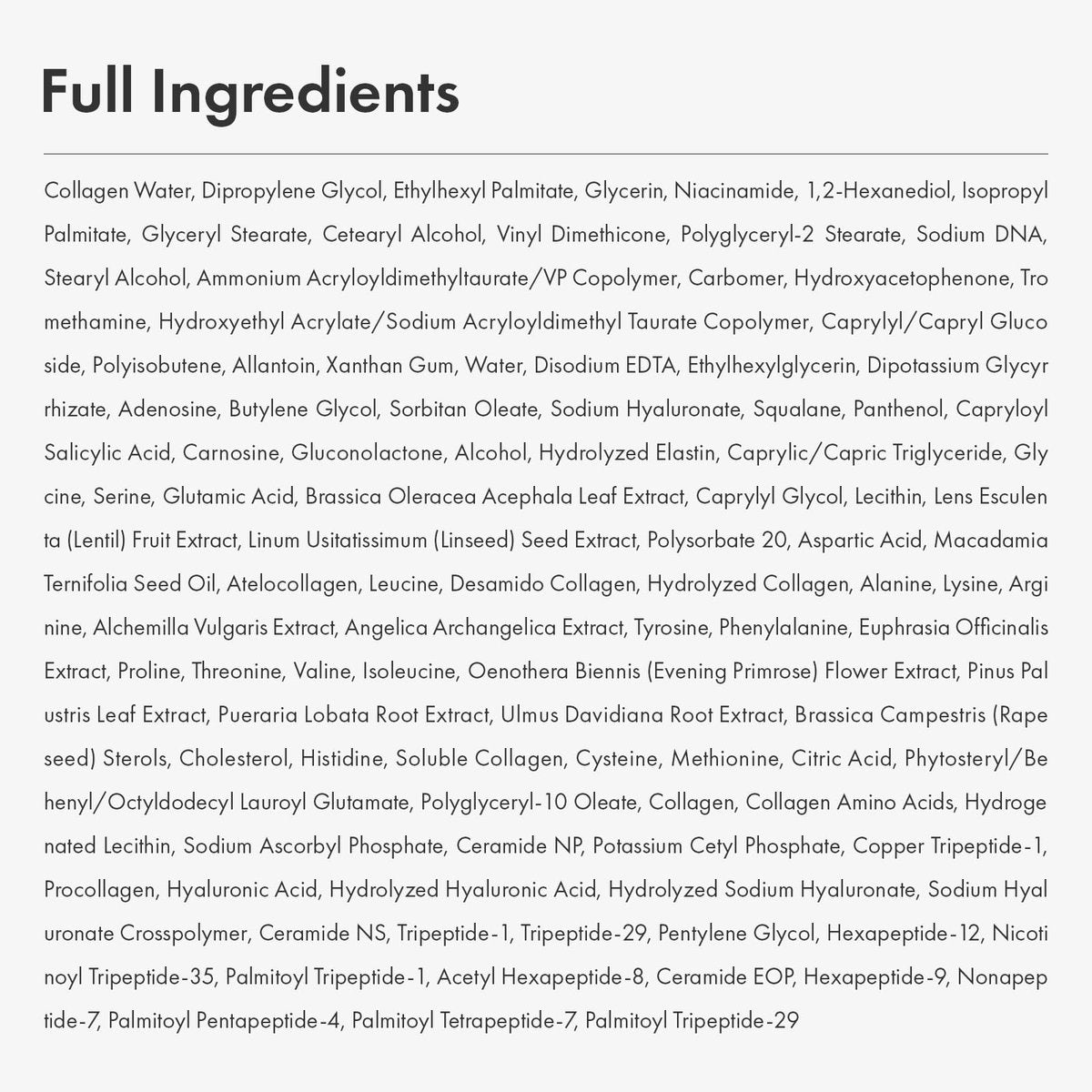 TOSOWOONG Real Collagen Face Cream – Firming & Lifting Moisturizer with Collagen & Hyaluronic Acid, Korean Skincare, 50ml Avelisse