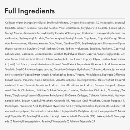 TOSOWOONG Real Collagen Face Cream – Firming & Lifting Moisturizer with Collagen & Hyaluronic Acid, Korean Skincare, 50ml Avelisse