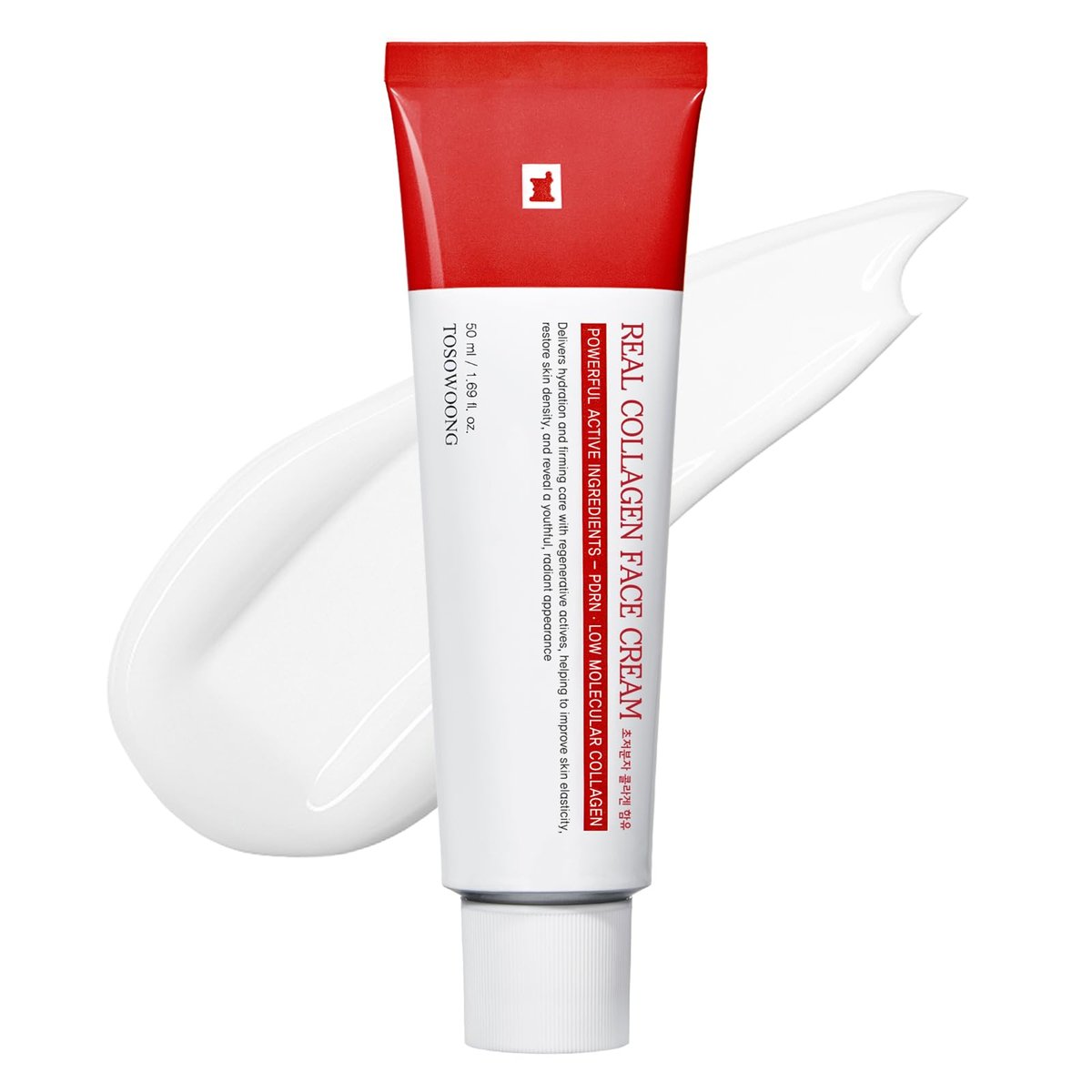 TOSOWOONG Real Collagen Face Cream – Firming & Lifting Moisturizer with Collagen & Hyaluronic Acid, Korean Skincare, 50ml Avelisse
