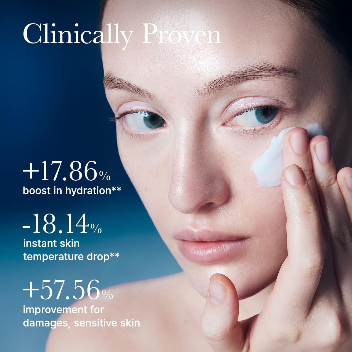 ARENCIA Deep Water Surge Soothing Cream – 2.70 fl oz with Hyaluronic Acid, Cica, PDRN & Ceramide for Intense Hydration and Barrier Repair Avelisse