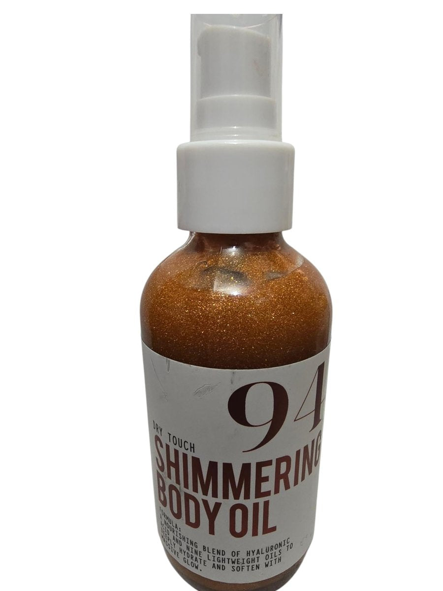 MIIM MIIC Dry Touch 94 Shimmering Body Oil 4 oz – Intense Vanilla Scented Skin Moisturizer - görsel 1