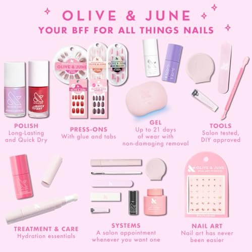 Olive & June Dry Drops - Quick Drying Polish Drops with Jojoba Oil - Touch-Dry in 80 Seconds - Easy One-Handed Application - Vegan & Cruelty-Free - görsel 11