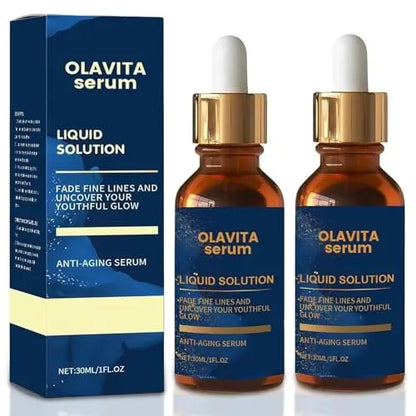 Olavita Serum Anti Aging Serum with Vitamin C & E - Promotes Collagen, Smooths Wrinkles & Fine Lines (2-Pack) Avelisse