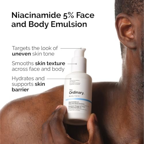 The Ordinary Face & Body Set: Niacinamide 5% Face & Body Emulsion, Natural Moisturizing Factors + Inulin Body Lotion, and Natural Moisturizing Factors + Hyaluronic Acid Avelisse