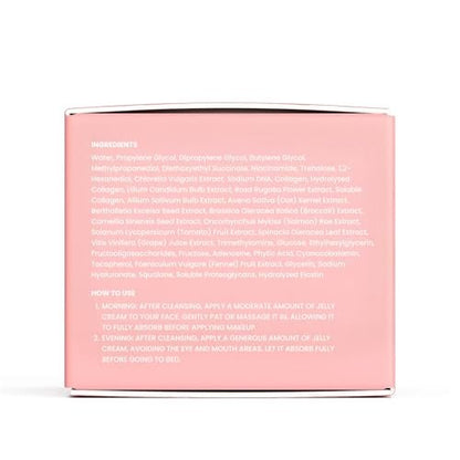 QUIA Collagen Jelly Cream – Lightweight Gel Moisturizer with Niacinamide & Peptides for Glowing, Plump Skin – Korean Skincare Daily Hydration Avelisse
