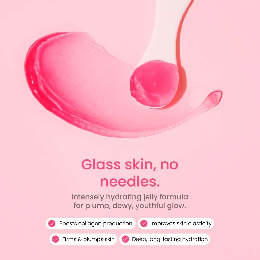 QUIA Collagen Jelly Cream – Lightweight Gel Moisturizer with Niacinamide & Peptides for Glowing, Plump Skin – Korean Skincare Daily Hydration Avelisse