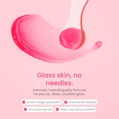 QUIA Collagen Jelly Cream – Lightweight Gel Moisturizer with Niacinamide & Peptides for Glowing, Plump Skin – Korean Skincare Daily Hydration Avelisse