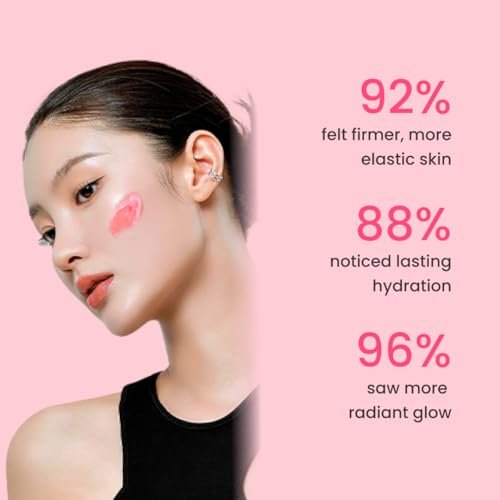 QUIA Collagen Jelly Cream – Lightweight Gel Moisturizer with Niacinamide & Peptides for Glowing, Plump Skin – Korean Skincare Daily Hydration Avelisse