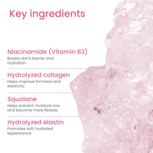 QUIA Collagen Jelly Cream – Lightweight Gel Moisturizer with Niacinamide & Peptides for Glowing, Plump Skin – Korean Skincare Daily Hydration Avelisse