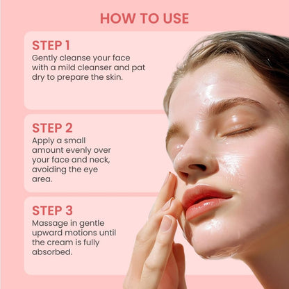 QUIA Collagen Jelly Cream – Lightweight Gel Moisturizer with Niacinamide & Peptides for Glowing, Plump Skin – Korean Skincare Daily Hydration Avelisse
