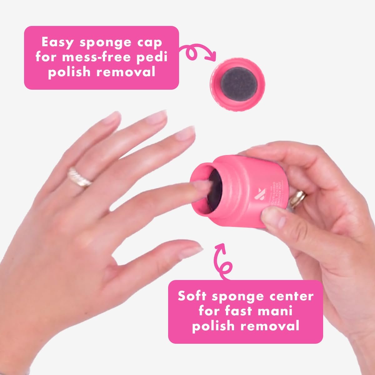 Olive & June Nourishing Remover Pot | Non-Acetone, No-Mess Nail Polish Removal with Vitamin E & Chamomile | Vegan & Cruelty-Free - görsel 3