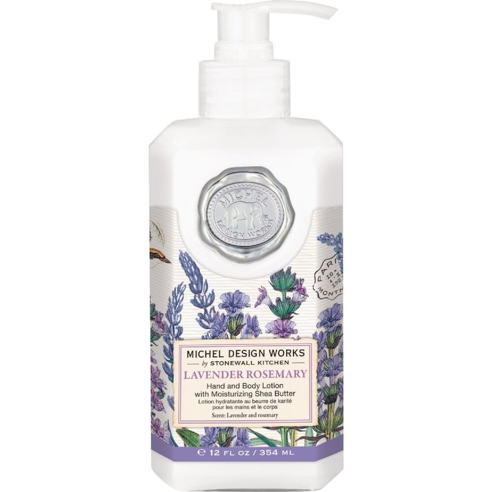 Michel Design Works Hand & Body Lotion - Lavender Rosemary, 72 Fl Oz - görsel 1
