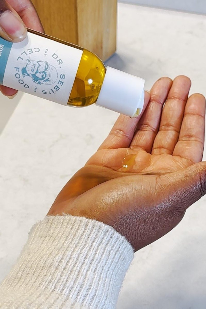 Dr. Sebi’s Batana Oil for Hair Growth – 100% Natural Hair Oil with Coconut and Olive – Supports Scalp Health and Stronger Hair – Plant-Based Formula – 1 Month Supply (4 fl oz) Avelisse