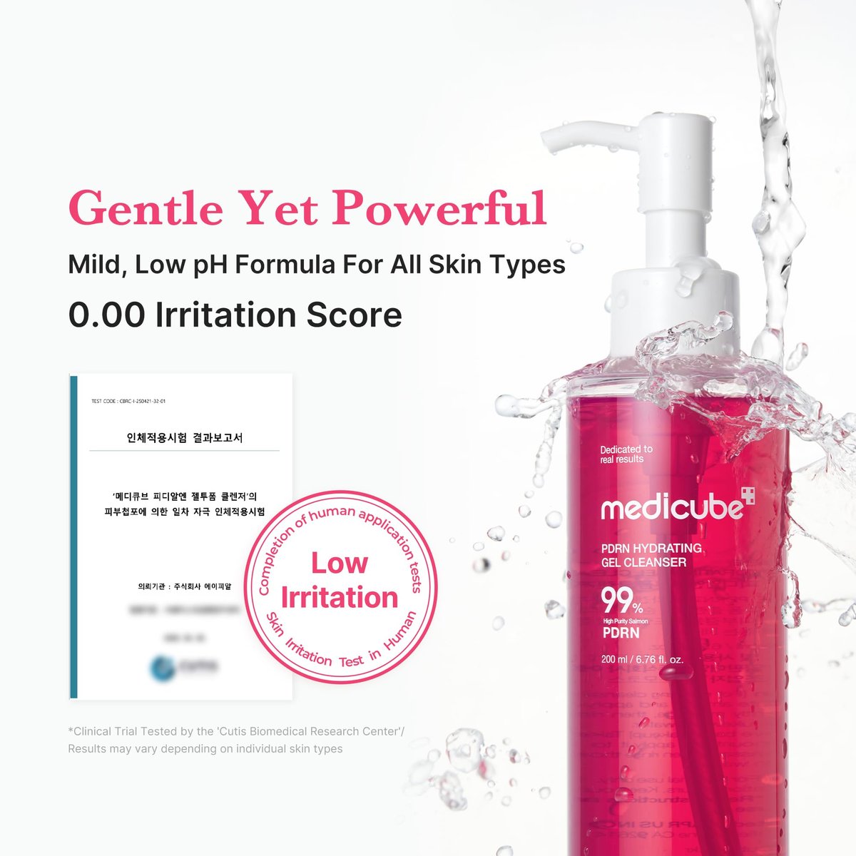 Medicube PDRN Jelly to Foam Cleanser – Low pH Hydrating Daily Face Wash with PDRN, Collagen & LHA for All Skin Types | Gentle Pore Care & Radiant Skin | Korean Skincare | 200ml Avelisse
