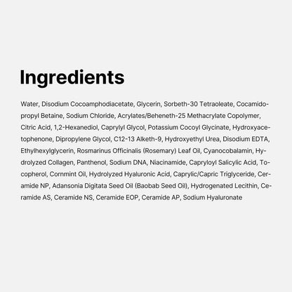 Medicube PDRN Jelly to Foam Cleanser – Low pH Hydrating Daily Face Wash with PDRN, Collagen & LHA for All Skin Types | Gentle Pore Care & Radiant Skin | Korean Skincare | 200ml Avelisse