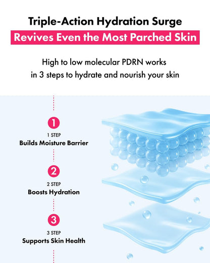 It'S SKIN Secret Solution PDRN Capsule Ampoule - Hydrating & Firming Serum with Triple PDRN & Low Molecular Collagen, 2.02 fl oz