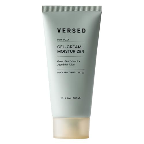 Versed Dew Point Gel Moisturizer - Antioxidant-Rich Gel Cream with Green Tea & Aloe, Fast Absorbing, Non-Greasy, Vegan, 2 fl oz - görsel 1
