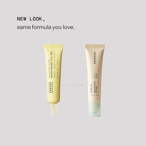 Versed Weekend Glow Eye Gel - Caffeine Under Eye Cream for Dark Circles - Vitamin C Treatment for Dark Spots, Wrinkles & Bags - 0.5 oz - görsel 6