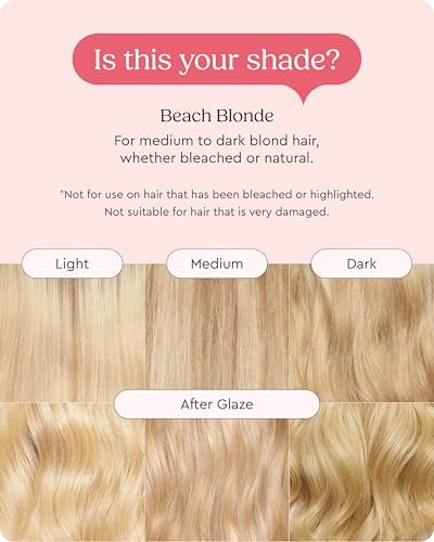 Glaze Supergloss Color Conditioning Gloss with Dispensing Pump – Hydrating Semi-Permanent Color Hair Gloss & Shine Boost for Medium to Dark Blonde Hair – 6.4 Fl Oz – Warm Blonde Avelisse