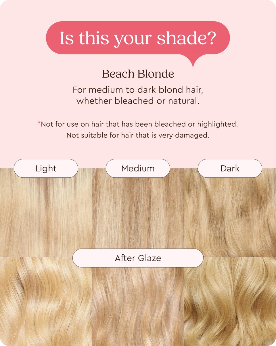 Glaze Supergloss Color Conditioning Gloss with Dispensing Pump – Hydrating Semi-Permanent Color Hair Gloss & Shine Boost for Medium to Dark Blonde Hair – 6.4 Fl Oz – Warm Blonde Avelisse