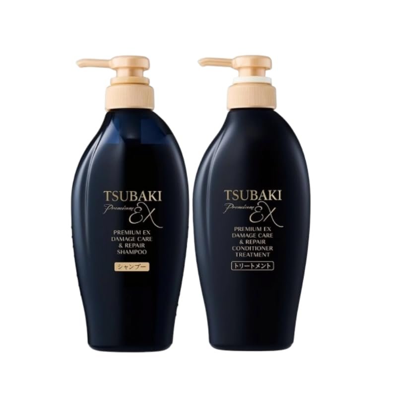 Tsubaki Premium EX Intensive Repair Shampoo and Conditioner Set - 400ml + 400g Avelisse