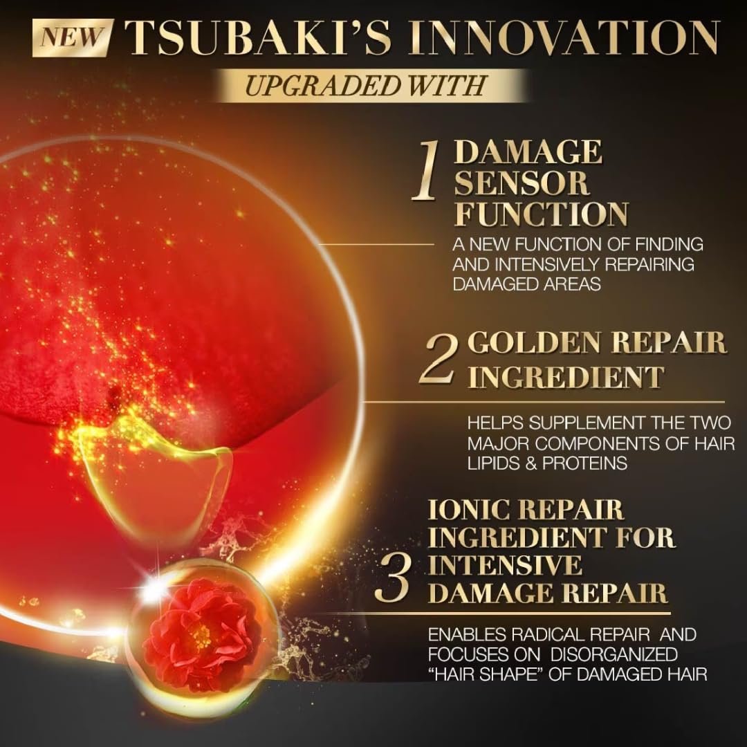 Tsubaki Premium EX Intensive Repair Shampoo and Conditioner Set - 400ml + 400g Avelisse