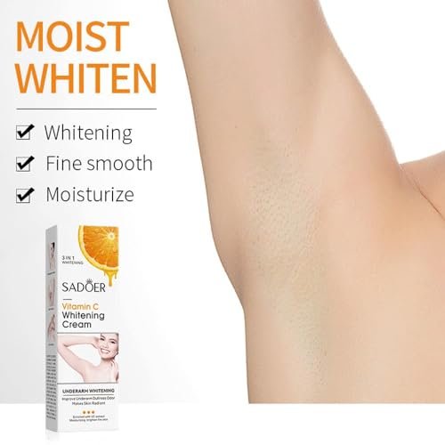 Loobexery Skin Whitening Cream for Body, Dark Spot Remover for Intimate Areas, Bikini Line, Vitamin C Lightening Cream (2 oz) - görsel 6
