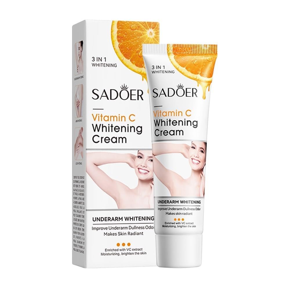 Loobexery Skin Whitening Cream for Body, Dark Spot Remover for Intimate Areas, Bikini Line, Vitamin C Lightening Cream (2 oz) - görsel 15