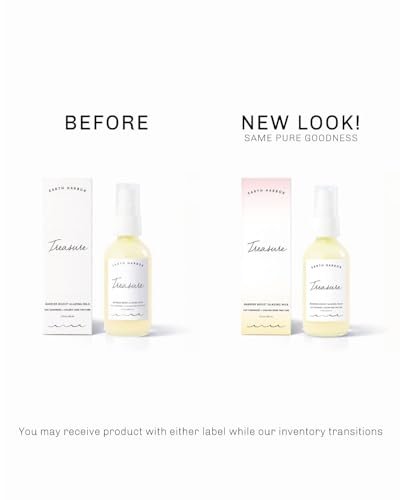Earth Harbor Treasure Barrier Boost Glazing Milk – Vegan Essence Moisturizer with Oat Ceramides & Sea Buckthorn for Sensitive, Dry & Acne-Prone Skin – Hydrates, Calms & Repairs Skin Barrier – 2 oz Avelisse