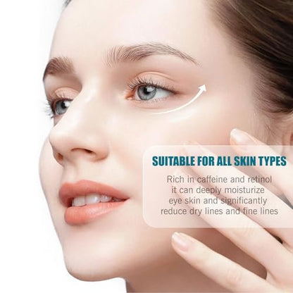 Soulight Caffeine Eye Stick – Anti-Aging Eye Balm for Wrinkles, Dark Circles, Puffiness & Bags Under Eyes