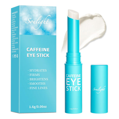 Soulight Caffeine Eye Stick – Anti-Aging Eye Balm for Wrinkles, Dark Circles, Puffiness & Bags Under Eyes