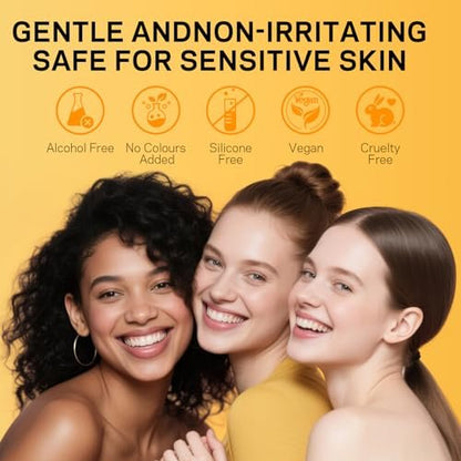 AMOADO Blackhead Remover Mask – Peel Off Face Mask with Vitamin C & Turmeric for Deep Cleansing, Pores & Oil Control, Includes Pimple Extractor and Brush, 4.23 Fl Oz